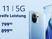 The Mi 11 will retail for €799 in at least two major European markets, not €749. (Image source: Xiaomi)