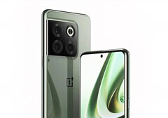 The OnePlus 10T has the design language of the OnePlus 10 Pro with its wraparound camera housing. (Image source: @OnLeaks & SmartPrix)