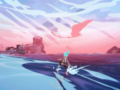 Wavetale has a really cool art style, as evident from the screenshot of the game (pictured) alongside. (Image source: Steam)