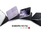 The Xiaomi MIX Flip is Xiaomi's first clamshell-style foldable smartphone. (Image source: Xiaomi).