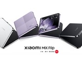 The Xiaomi MIX Flip is Xiaomi's first clamshell-style foldable smartphone. (Image source: Xiaomi).