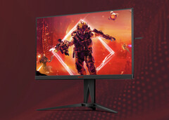 The AGON AG325QZN/EU combines a 31.5-inch VA panel with a 1440p resolution and a 240 Hz refresh rate. (Image source: AOC)