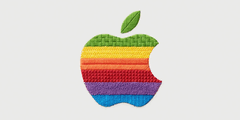 Apple event Coming home logo