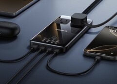 The Baseus Blade 140-watt GaN charger sports a total of 6 output ports. (Image source: Amazon)
