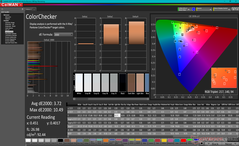 ColorChecker before calibration