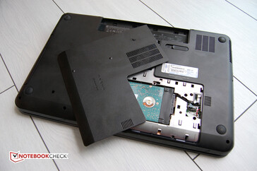 The 2.5-inch HDD would occupy space that could have otherwise been used for a larger battery pack
