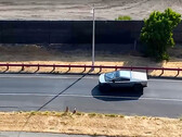 Footage of the Cybertruck undergoing battery endurance testing has popped up online, indicating Tesla is one step closer to launching its electric pickup. (Image source: YouTube - edited) 