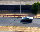 Footage of the Cybertruck undergoing battery endurance testing has popped up online, indicating Tesla is one step closer to launching its electric pickup. (Image source: YouTube - edited) 