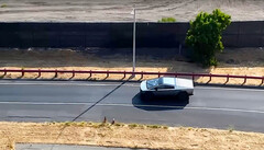 Footage of the Cybertruck undergoing battery endurance testing has popped up online, indicating Tesla is one step closer to launching its electric pickup. (Image source: YouTube - edited) 