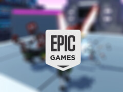 The Epic Games Store is only officially discounting one game next week, logo pictured.