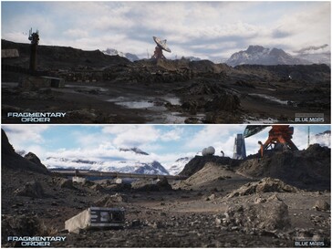 In development screenshots of Blue Mars map from Fragmentary Order.