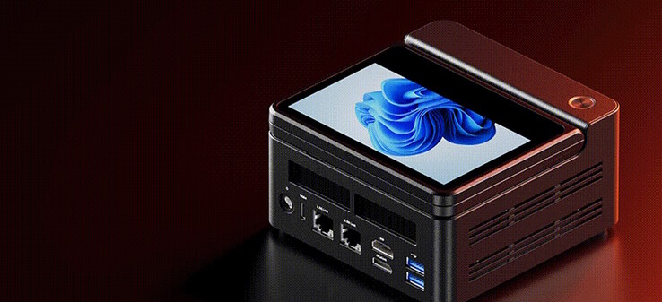 The display is foldable (Image source: Aoostar)