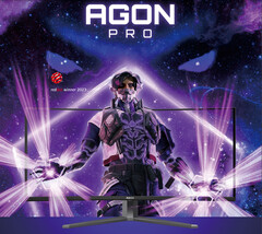 The AGON PRO AG346UCD is one of several 34-inch curved monitors with a 1440p and 175 Hz QD-OLED panel. (Image source: AOC)