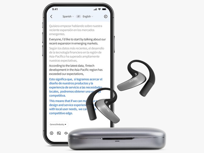 iFLYTEK AI Translation Earbuds support 60 languages and just got a