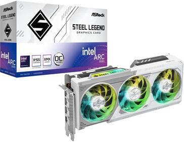The ASRock Steel Legend Arc B580. (Image source: Newegg)