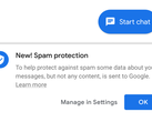 Google's Android Messages app now offers baked in spam blocking. (Source: Slashgear)