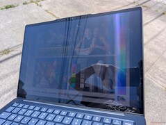 Outdoors under sunlight