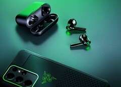 Razer's latest Hammerhead TWS X earbuds are targeted at gamers and feature a 60 ms low latency gaming mode. (Image: Razer)