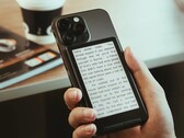 X4: Compact e-reader fits the iPhone. (Image source: Xteink)