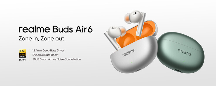 Realme brings the Buds Air6 to India. (Source: Realme)