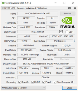 Gtx 1050 ti discount notebookcheck