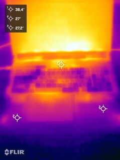 Surface Temperature Stress Test (Top Side)