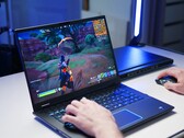 The Alienware m16 R2 on sale features an AlienFX per-key RGB keyboard. (Image source: Dell/Alienware, Best Buy)
