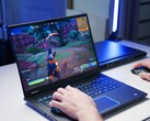The Alienware m16 R2 on sale features an AlienFX per-key RGB keyboard. (Image source: Dell/Alienware, Best Buy)
