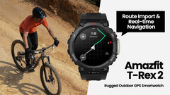 The T-Rex 2&#039;s features get an update. (Source: Amazfit)