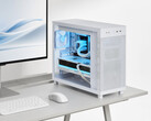 The Prime A303 finished in white with glass side panels. (Image source: Asus)