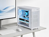 The Prime A303 finished in white with glass side panels. (Image source: Asus)