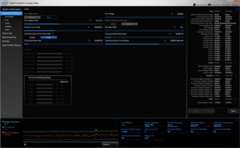 Intel XTU settings