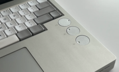 Campus DIY laptop with mechanical keyboard and customisable dials