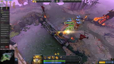 DOTA2 on our testbench (image via own)