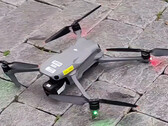 The DJI Air 3 is rumoured to contain three cameras. (Image source: WeChat via @Quadro_News)