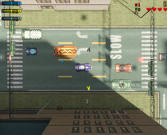 A screen grab of GTA 2 RTX Remix