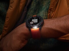 The Garmin Instinct 3 smartwatches (Solar pictured) are receiving a new beta update. (Image source: Garmin)