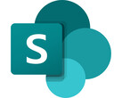 A logo of Microsoft SharePoint showcased against a plain white background. (Image Source: Microsoft)