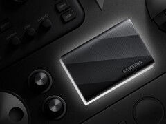 The Samsung Portable SSD T9 series has read/write speeds of up to 2,000MB/s. (Image source: Samsung)