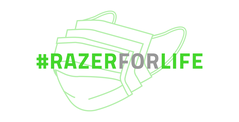 Razer has already converted existing manufacturing lines to make face masks. (Image source: Razer)