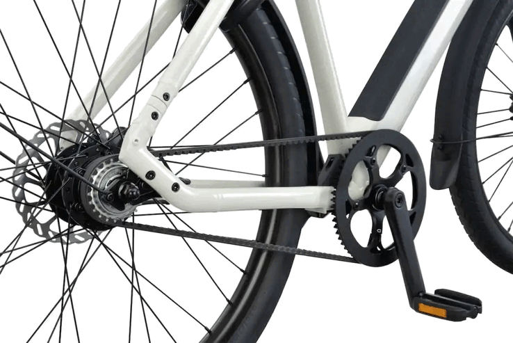 The Raleigh One features a Gates carbon belt drive for low maintenance and grease-free operation (Image source: Raleigh)