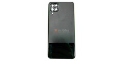 The latest &quot;Galaxy M12 rear panel&quot; leak. (Source: 91Mobiles)