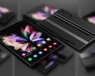 The Samsung Galaxy Z Fold Note sports a triple-camera system in this concept rendition. (Image source: LetsGoDigital - edited)