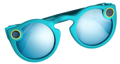 The new Snapchat Spectacles are a new way to share short video recordings with others. (Source: Snapchat)