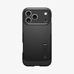 The Tough Armor case is back for the iPhone 17 series with built-in kickstand and magnets. (Image source: Spigen)