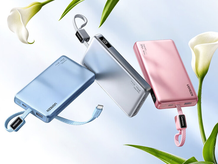 Color options of the power bank