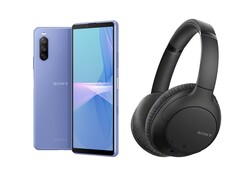 Sony will bundle the WH-CH710N with Xperia 10 III pre-orders. (Image source: Sony)