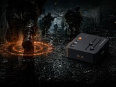 Artistic render of Fosi Audio C3 gaming sound card showing StepSense technology.