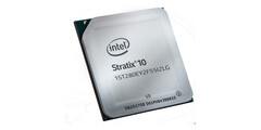 The new Stratix 10 TX FPGA. (Source: Intel)