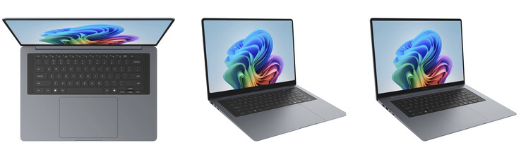 The Galaxy Book6 Ultra, Galaxy Book6 Pro and Galaxy Book6 from left to right. (Image source: Samsung - edited)